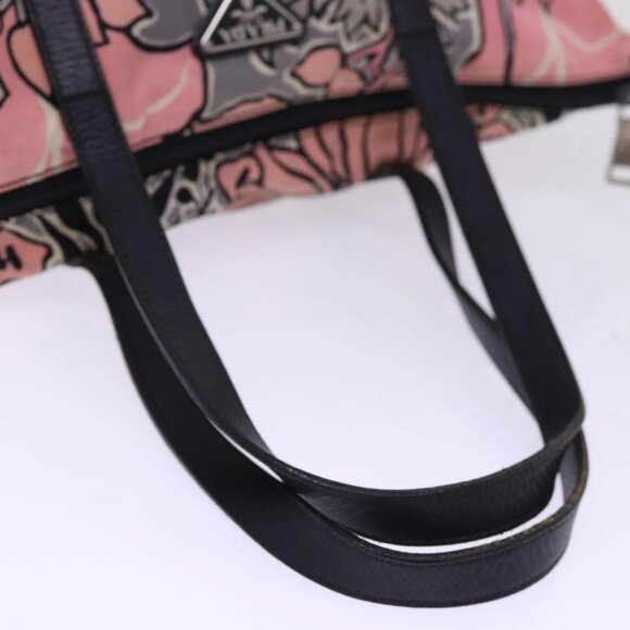 PRADA Tote Bag Nylon Pink Auth - Picture 7 of 16